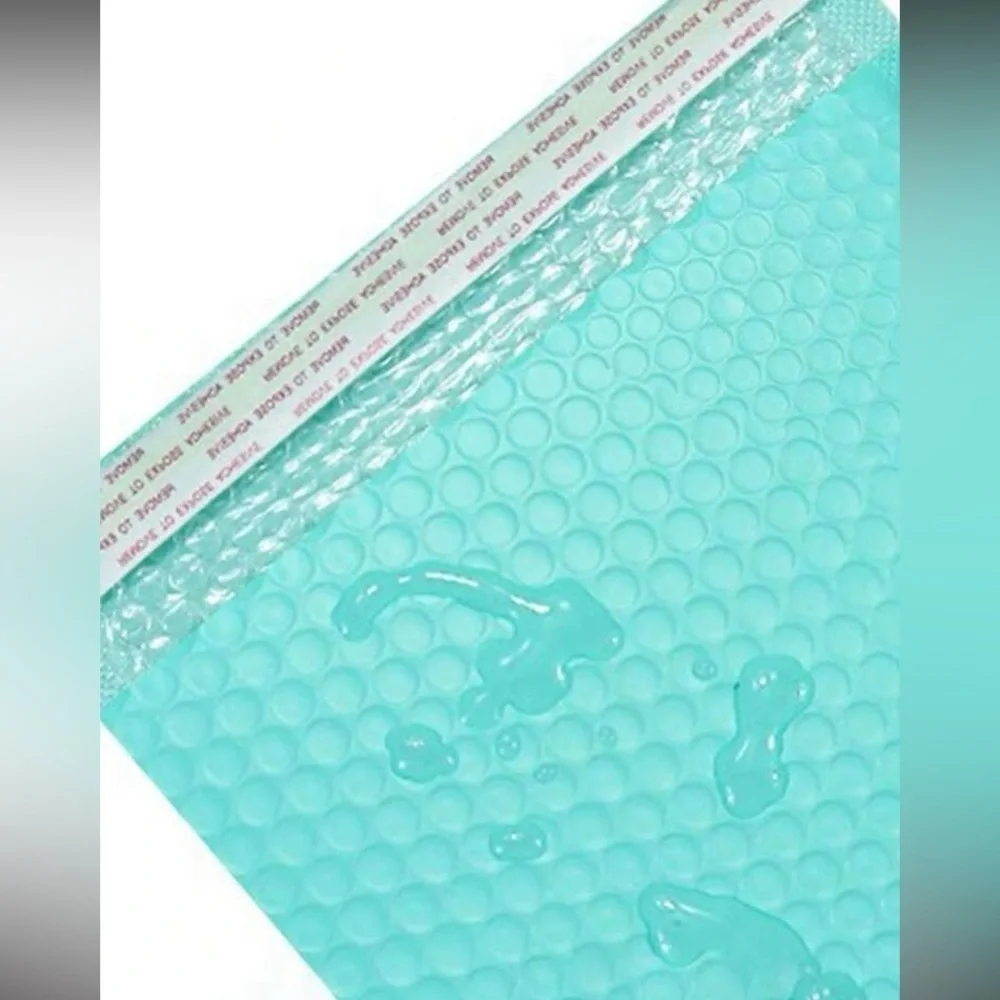 5pcs Solid Color Bubble Mailer Bag, Simple Multi-purpose Waterproof Self…